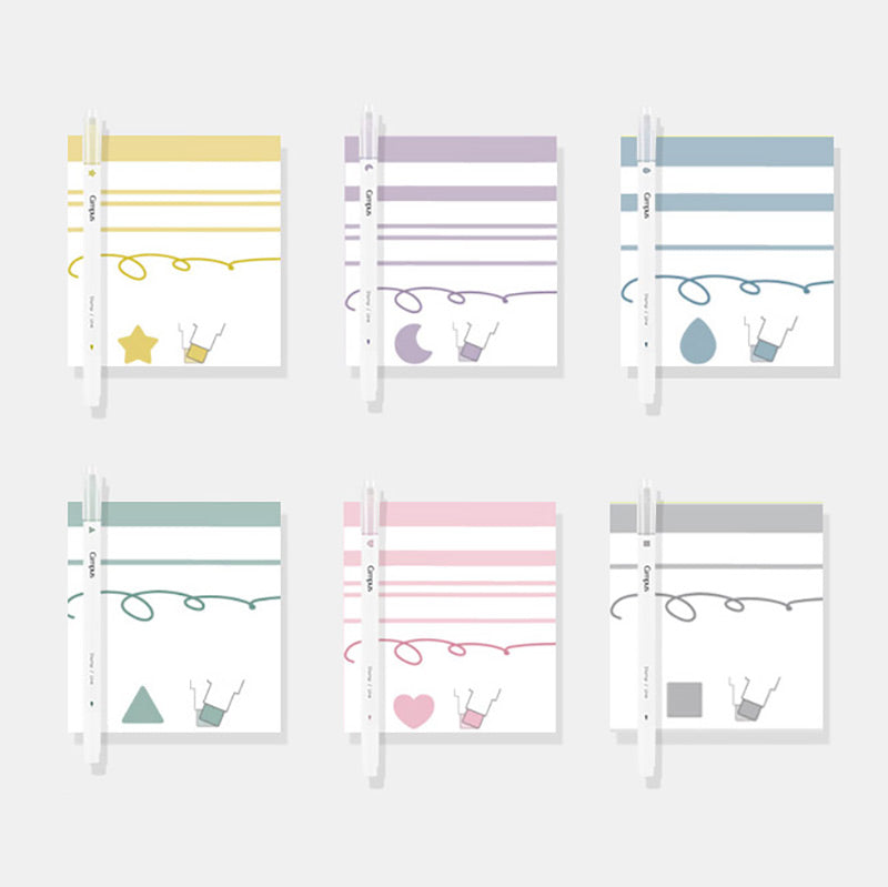 KOKUYO Campus Dual Tip Stamp Line Marker Set