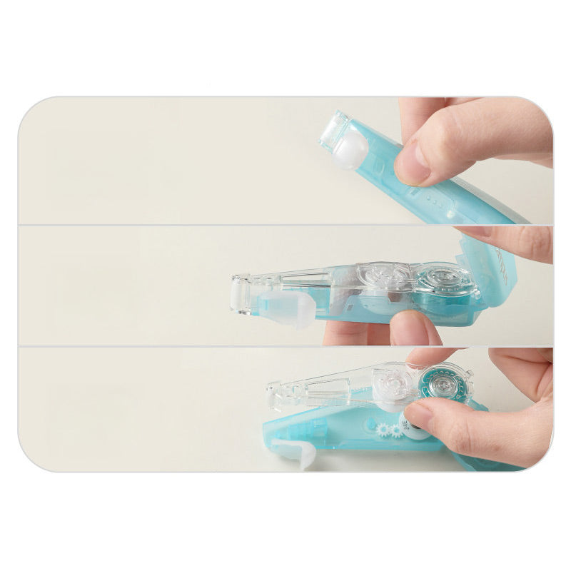 KUKOYO Campus Pen-Type Dotliner Glue Tape & Refill 8M [Set of 5] Glue