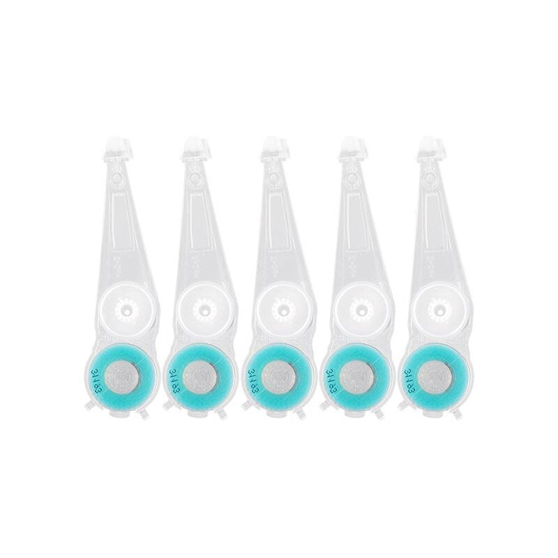 KUKOYO Campus Pen-Type Dotliner Glue Tape & Refill 8M [Set of 5] Refill 5-Pack