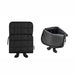Kokuyo Campus Quilt Standing Pen Case Black