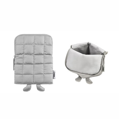 Kokuyo Campus Quilt Standing Pen Case Grey