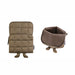 Kokuyo Campus Quilt Standing Pen Case Brown