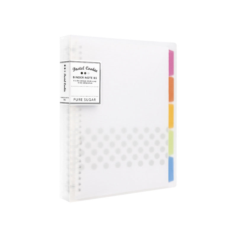 KOKUYO Pastel Cookie Binder Note Folder (A5 / B5 / A4) (8 or Full Rings)