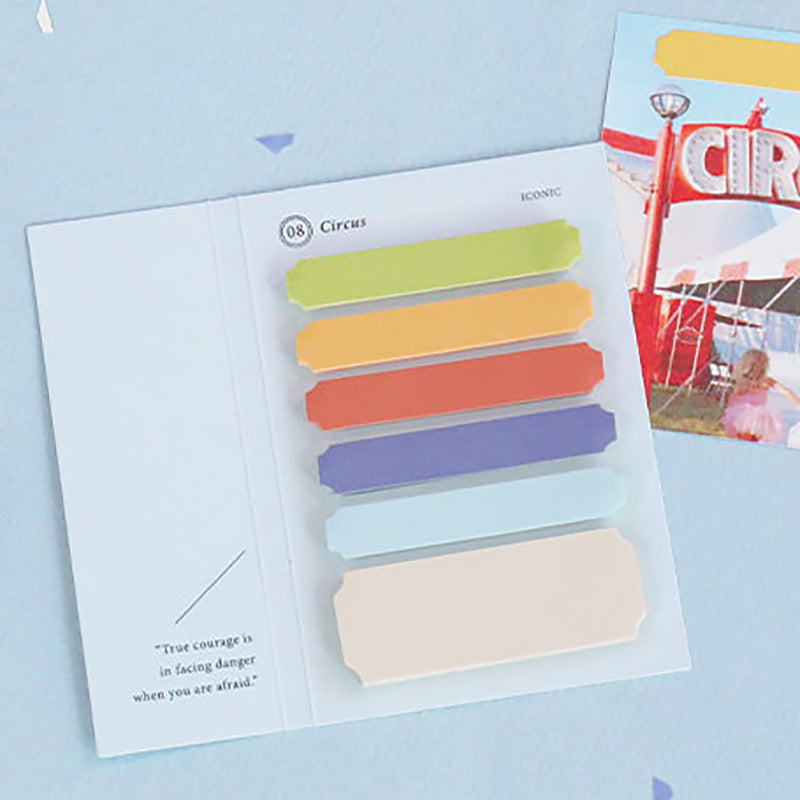 Korea ICONIC Pastel Color Index Tab