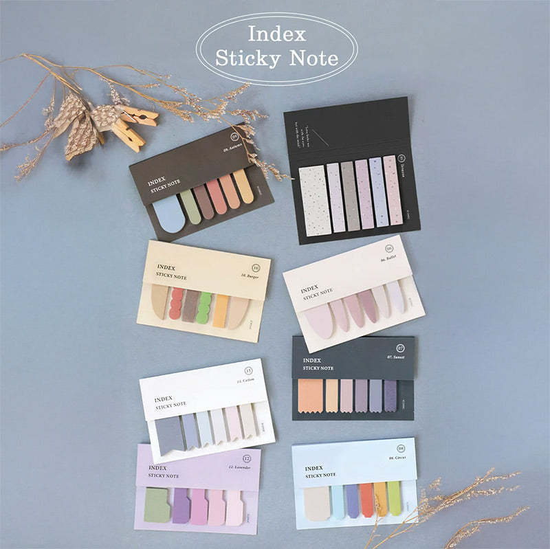 Korea ICONIC Pastel Color Index Tab
