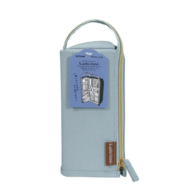 Kutsuwa Elgaba L-Shaped Standing Pen Case Pale Blue