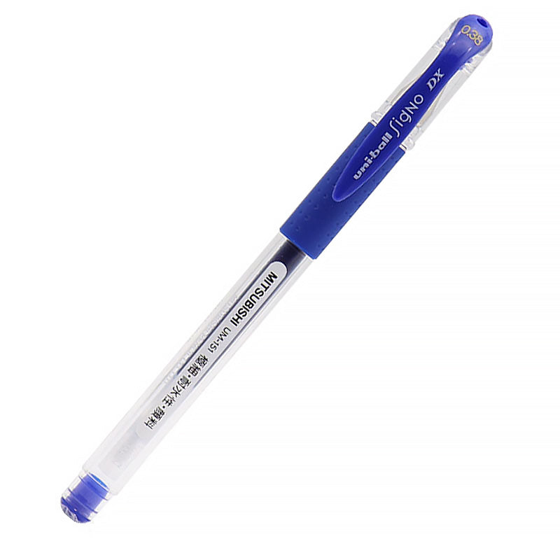 Uni-ball Signo DX UM-151 Gel Pen / Refill 0.38mm 3 Colors, 0.38mm Gel Pen / Blue
