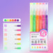 Languo Morandi Multiple Color 0.5mm Gel Pen 6 / 9 Pcs Set, Shiny Dopamine (New), Gel Pen