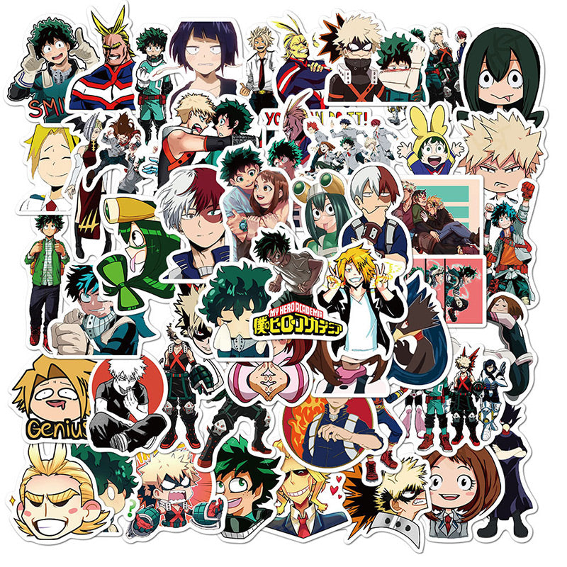 My Hero Academia Anime Characters Stickers 100 Pcs Set