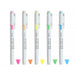 PILOT KIRE-NA Double-Sided Highlighter [5-Color Pack] Basic