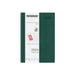 PAPERIDEAS 2024 A5 Hardcover / Softcover Daily Planner Notebook, Dark Green / Softcover