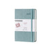 Smoke blue A5 PAPERIDEAS 2027 hardcover daily diary with elastic band and 416 pages belly band.