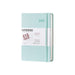 Pale blue A5 PAPERIDEAS 2027 hardcover daily diary with elastic band and 416 pages belly band.
