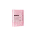 Pink A6 PAPERIDEAS 2027 pocket hardcover daily diary with velvet-look cover, elastic band and 1 page 1 day belly band.