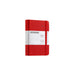 Red A6 PAPERIDEAS 2027 pocket hardcover daily diary with elastic band and 1 page 1 day belly band.