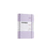 Lavender A6 PAPERIDEAS 2027 pocket hardcover daily diary with elastic band and 1 page 1 day belly band.