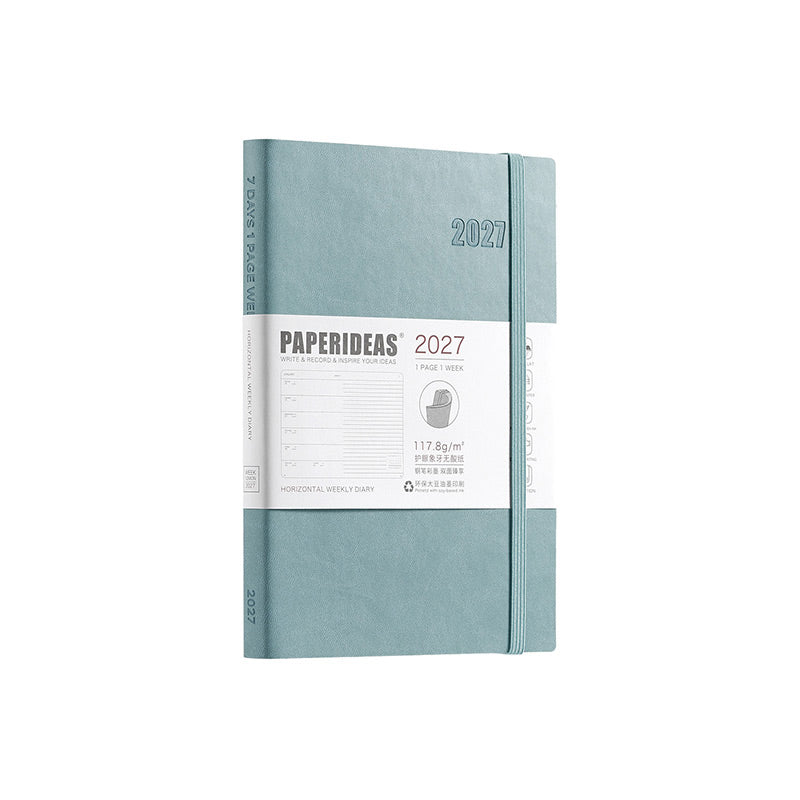 PAPERIDEAS 2027 A5 Softcover Wochenplaner-Notizbuch