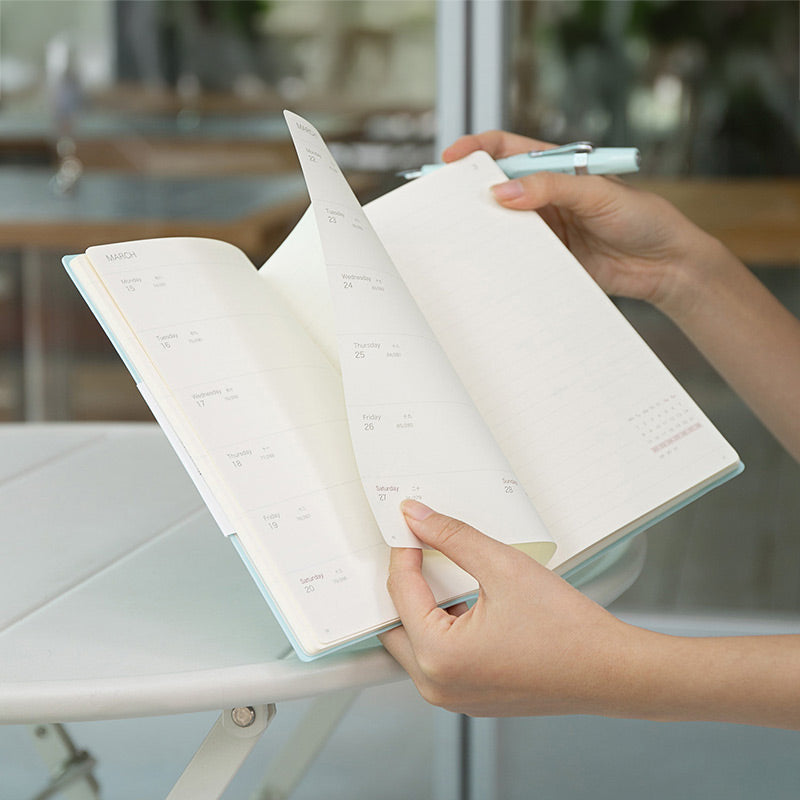 PAPERIDEAS 2027 A5 Softcover Wochenplaner-Notizbuch