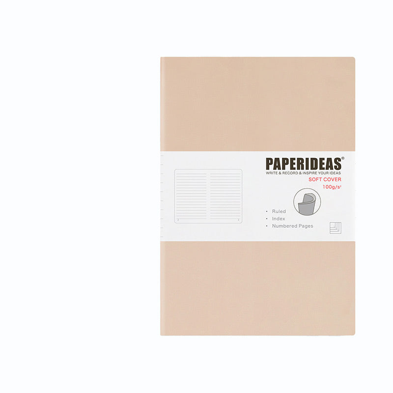 PAPERIDEAS B5 Softcover / Hardcover Journal Notebook