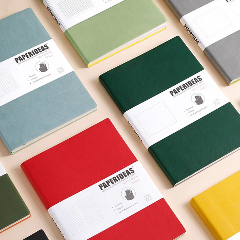 PAPERIDEAS B5 Softcover / Hardcover Journal Notebook