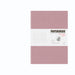 PAPERIDEAS softcover blank journal in Dark Pink with white belly band showing soft-cover flex icon.