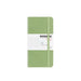 PAPERIDEAS Slim Pocket Notebook Softcover / Hardcover (Dotted/Grid/Lined/Blank) Avocado Green / Hardcover / Lined