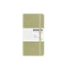 PAPERIDEAS Slim Pocket Notebook Softcover / Hardcover (Dotted/Grid/Lined/Blank) Pale Green / Hardcover / Lined