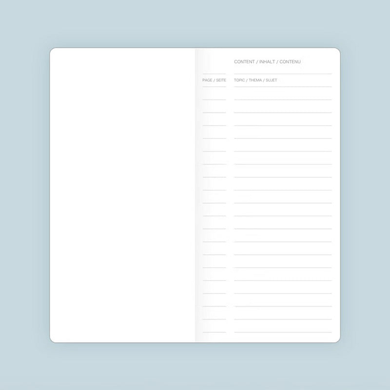 PAPERIDEAS Slim Pocket Notebook Softcover / Hardcover (Dotted/Grid/Lined/Blank)