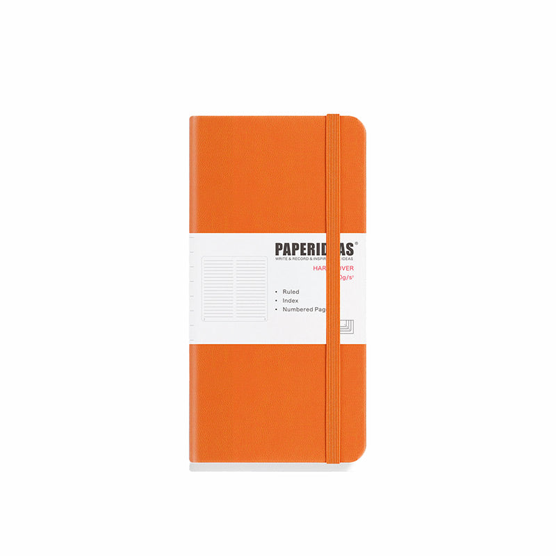 PAPERIDEAS Slim Pocket Notebook Softcover / Hardcover (Dotted/Grid/Lined/Blank)