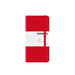 PAPERIDEAS Slim Pocket Notebook Softcover / Hardcover (Dotted/Grid/Lined/Blank) Red / Hardcover / Lined