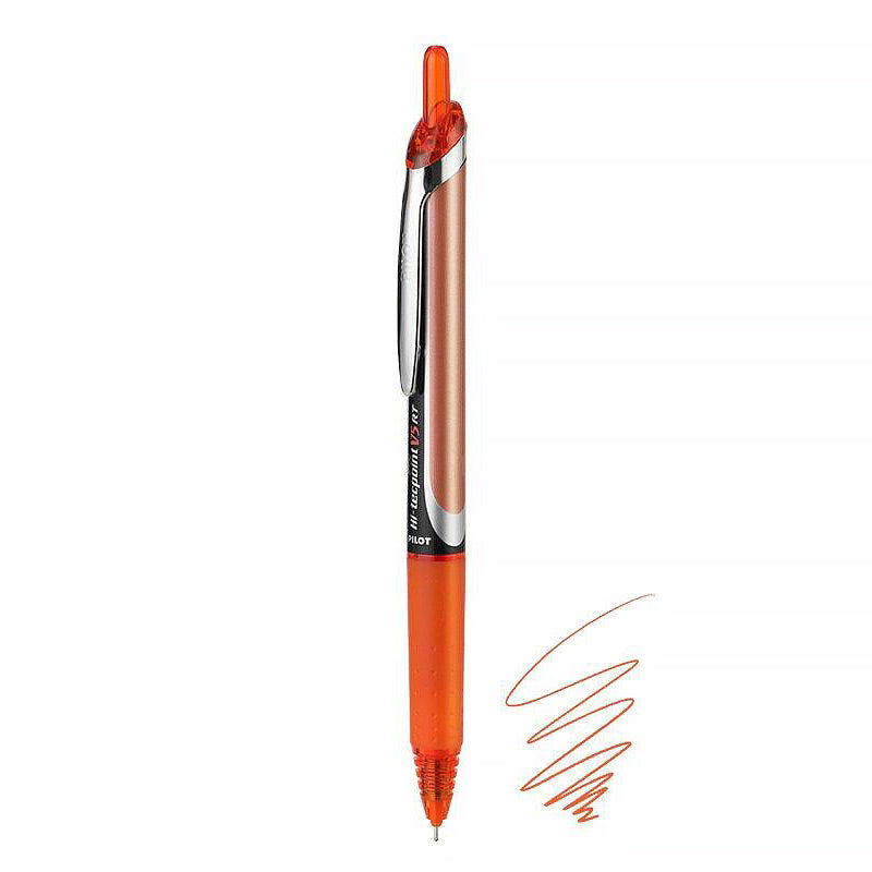 PILOT Precise V5 RT Premium Rolling Ball Pen & Refill [6 / 12 Refills Pack] - 0.5mm Ballpoint Pen