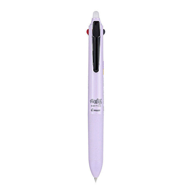 PILOT FRIXION Ball SWITCH 4 Multi Pen & Refill (0.38 / 0.5 / 0.7mm) Lavender / 0.38mm Frixion + 0.5mm Oil