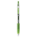 Leaf Green shade of the PILOT Juice 0.5mm gel pen shown beside its color name and tip size label