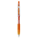 Orange shade of the PILOT Juice 0.5mm gel pen shown beside its color name and tip size label