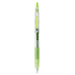 Apple Green shade of the PILOT Juice 0.5mm gel pen shown beside its color name and tip size label
