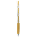 Gold shade of the PILOT Juice 0.5mm gel pen shown beside its color name and tip size label