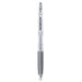 Silver shade of the PILOT Juice 0.5mm gel pen shown beside its color name and tip size label