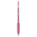 Metallic Pink shade of the PILOT Juice 0.5mm gel pen shown beside its color name and tip size label