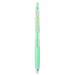Pastel Green shade of the PILOT Juice 0.5mm gel pen shown beside its color name and tip size label