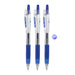PILOT Juice gel pen refill 3-pack in blue ink is shown with its package.