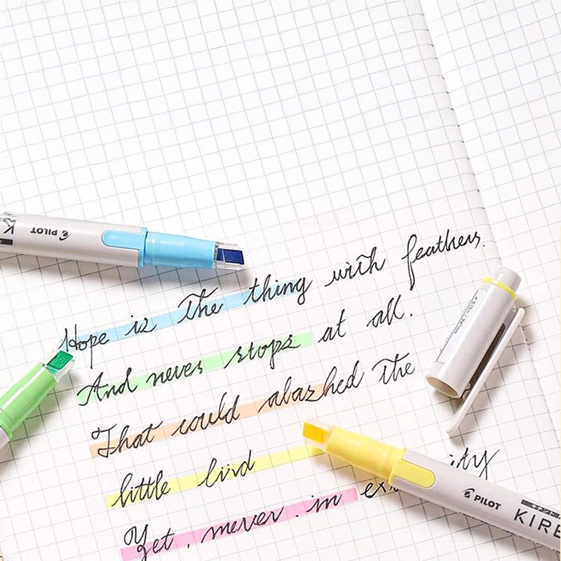PILOT KIRE-NA Double-Sided Highlighter [5-Color Pack] Highlighter