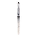 Pilot P-500 CP Extra Fine black gel pen with white marble-to-grey gradient barrel