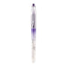 Pilot P-500 CP Extra Fine purple gel pen with white marble-to-purple gradient barrel
