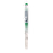 Pilot P-500 CP Extra Fine green gel pen with white marble-to-green gradient barrel, single
