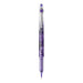 Pilot P-500 Extra Fine 0.5mm purple gel pen with purple marble barrel, uncapped tip shown, single