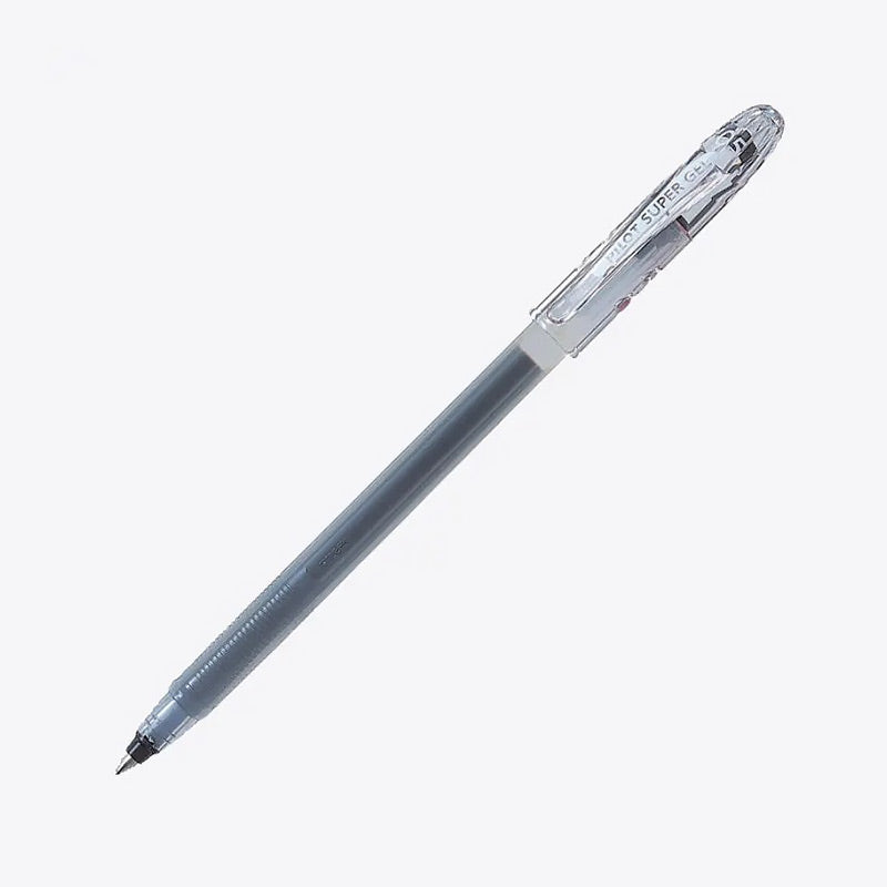 PILOT SUPER GEL Roller Ink Pen [Single / 12-Pack] 0.5mm BL-SG-5 Black / 1 Piece