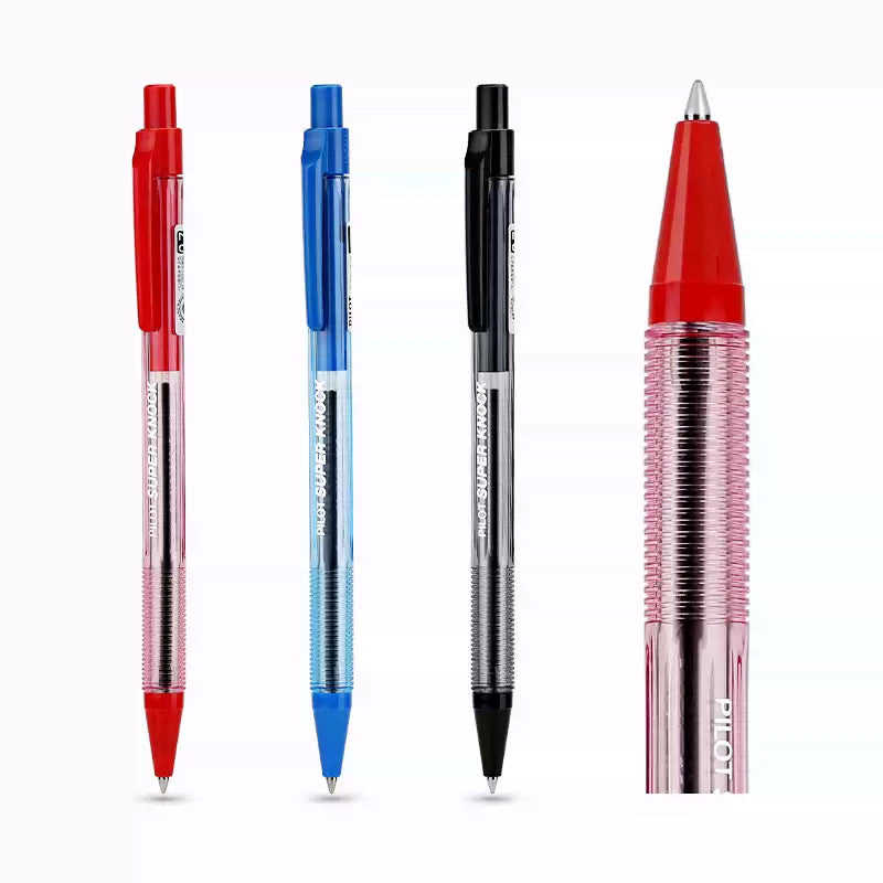 PILOT Super Knock Ball Point Pen [Set of 3] 0.7mm