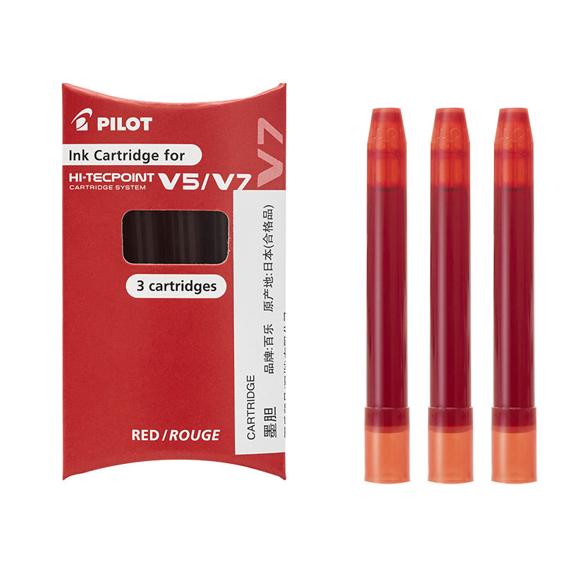 PILOT V5 HI-TECPOINT CARTRIDGE SYSTEM 0.5mm Rollerball Pen / Refill