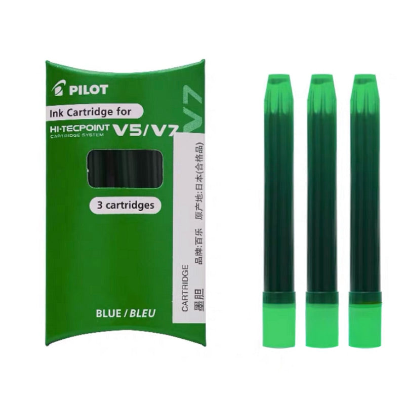 PILOT V5 HI-TECPOINT CARTRIDGE SYSTEM Rollerball Pen