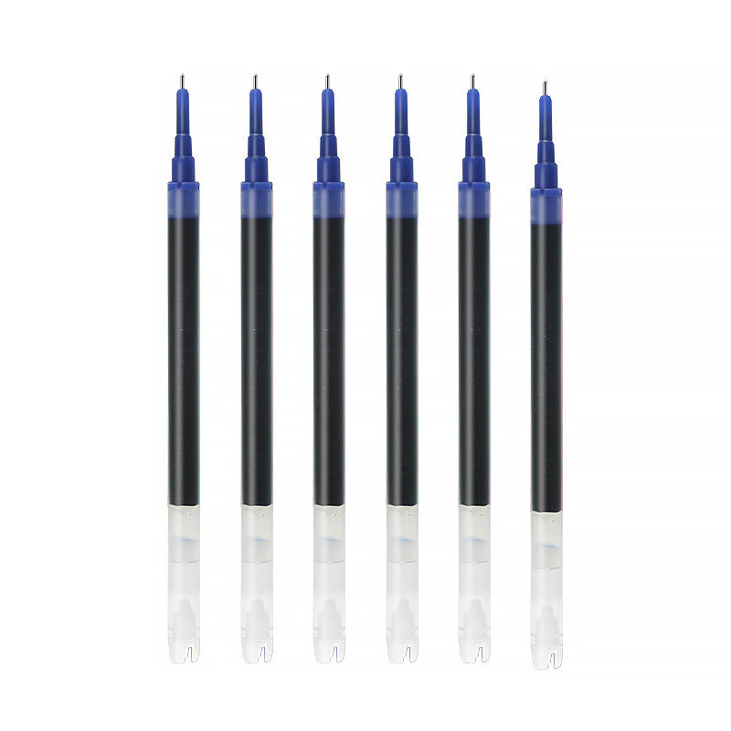 PILOT Precise V5 RT Premium Rolling Ball Pen & Refill [6 / 12 Refills Pack] - 0.5mm Blue / Refills / 6